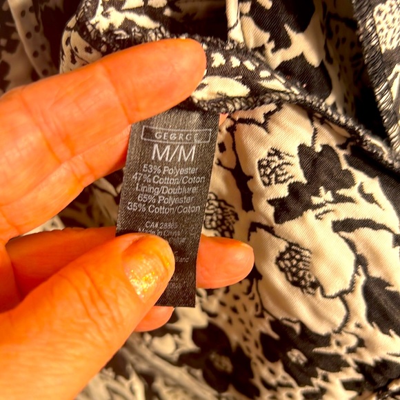 M women Blazer George Lapel Collar Two Front Pockets Buttoned Down Short Sleeve - Picture 12 of 14